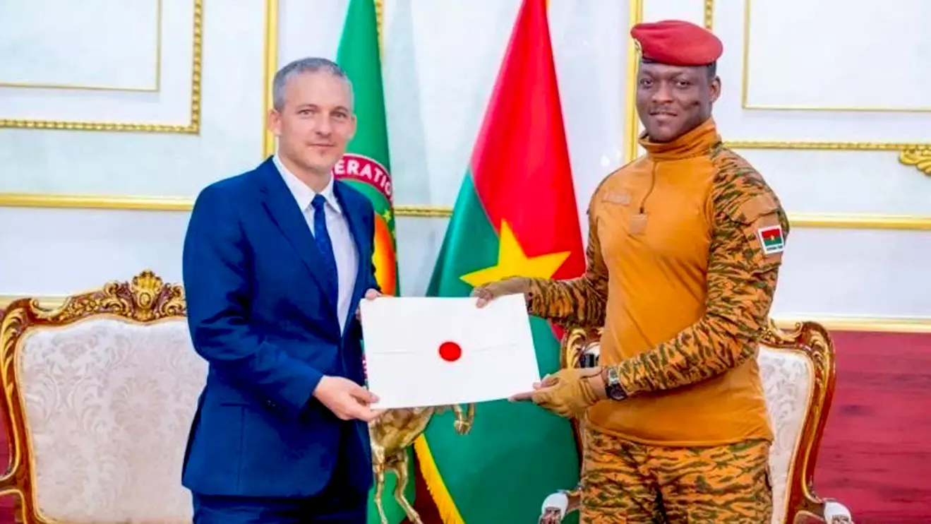 Simon Seroussi and Ibrahim Traoré © X 