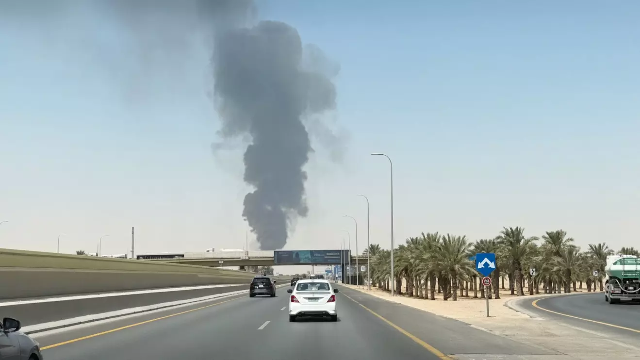 The coalition said in posts on X that the missiles were headed towards Khamis Mushait and the drones towards the capital, Riyadh © Reuters 