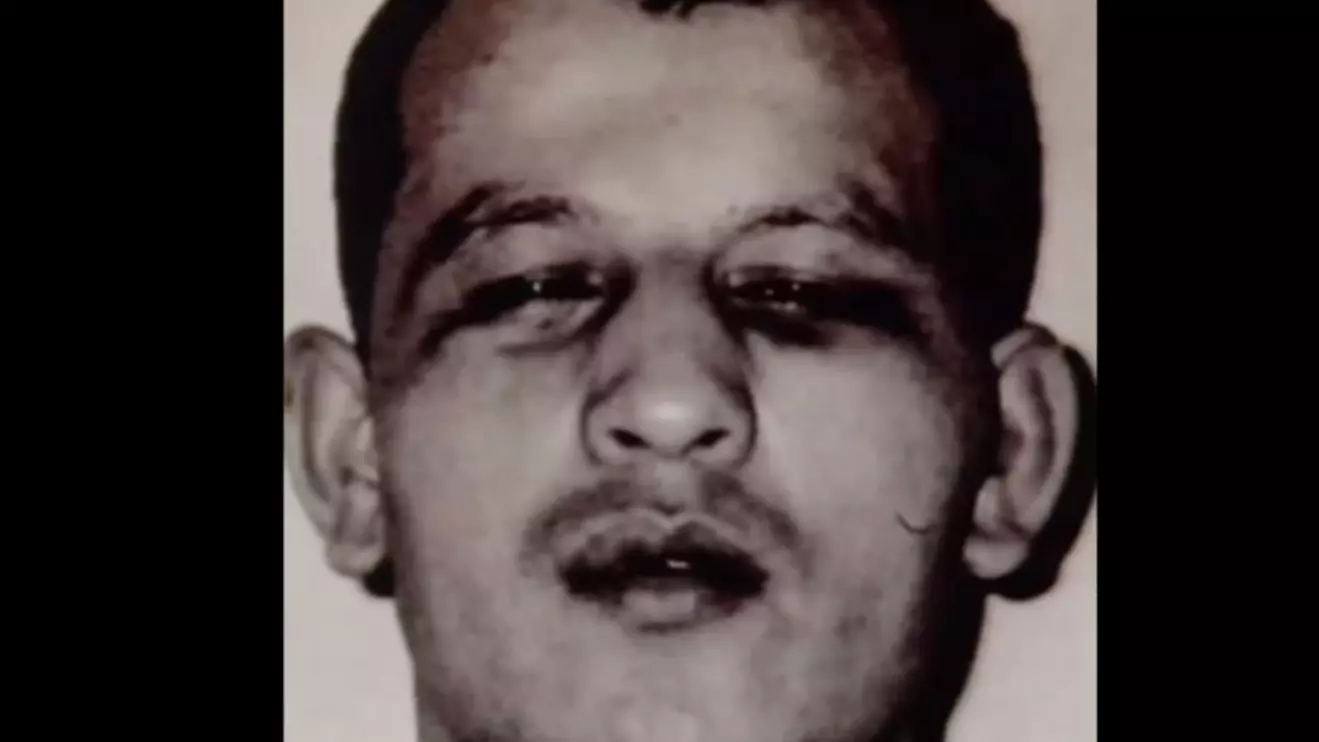 The terrorist Boualem Bensaïd at the time of his arrest in 1995 © PP