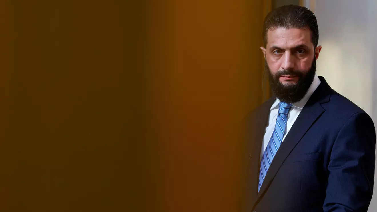 Syrian President Ahmed al-Sharaa, Reuters/Stephanie Lecocq