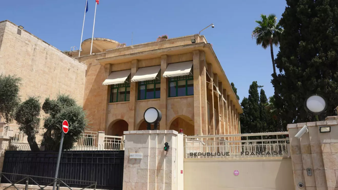 France’s consulate in Jerusalem © X