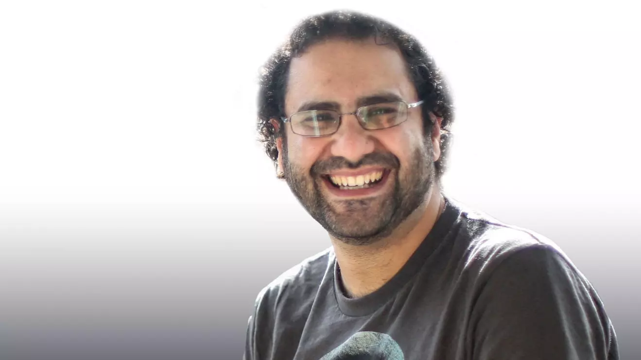 Egyptian-British hunger striker Alaa Abd el-Fattah, Courtesy of Mohamed El Raai