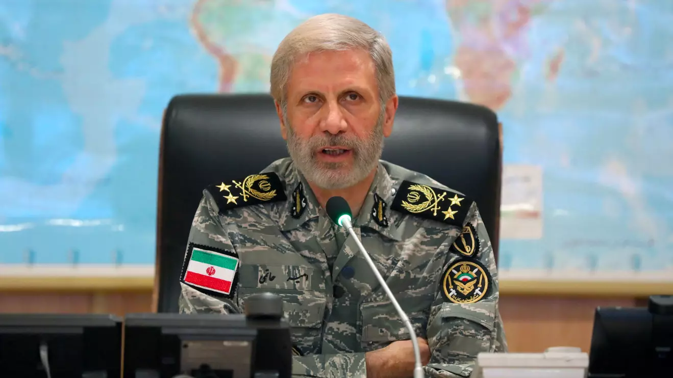 Iranian Army commander-in-chief Amir Hatami attends a meeting in the Iranian Army's War Command Room at an undisclosed location in Iran, in this handout image obtained on June 23, 2025. Iranian Army/WANA (West Asia News Agency)/Handout via Reuters