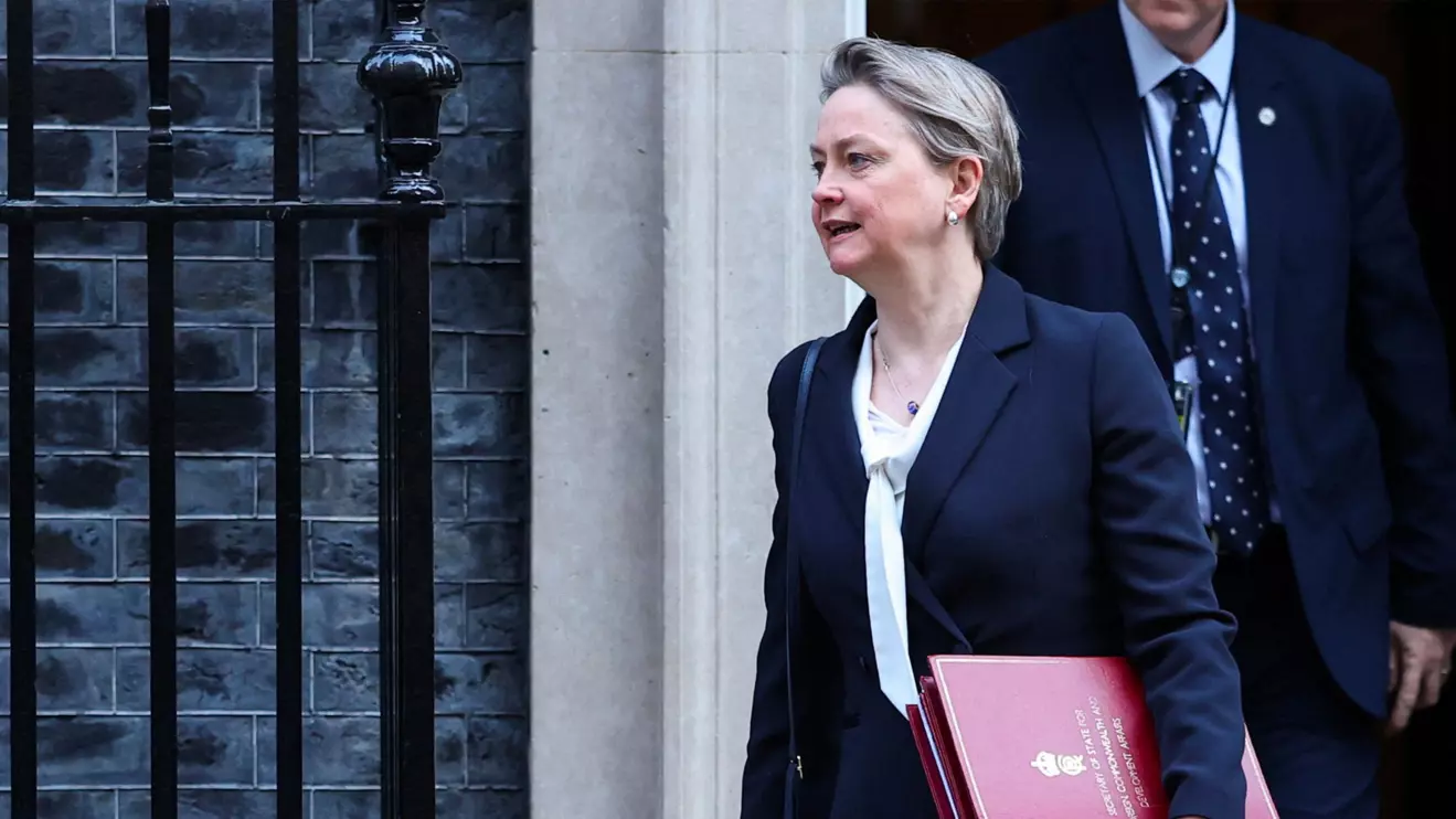 British Foreign Secretary Yvette Cooper, Reuters/Toby Melville