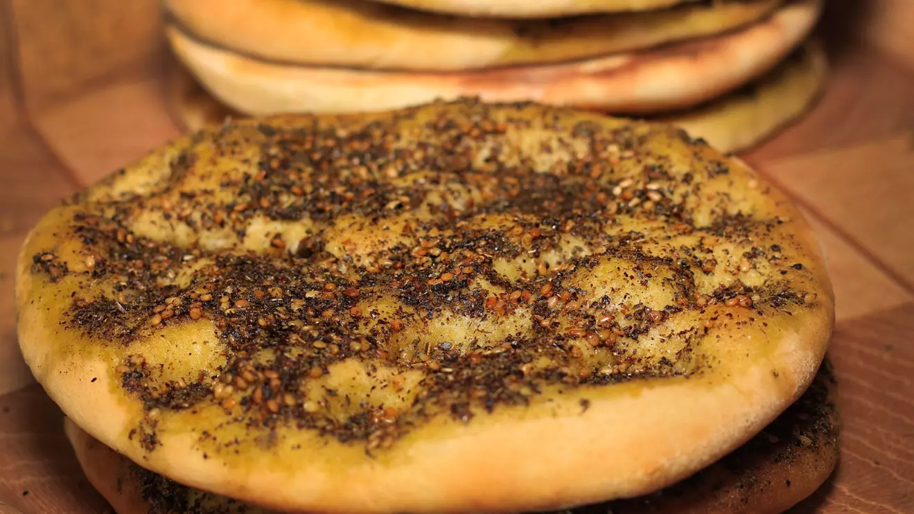 Manousheh, the "quintessence of the Lebanese breakfast," is prepared "in homes and specialized bakeries © Mena Today 