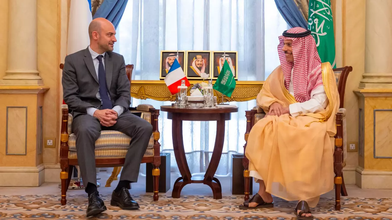  Jean-Noel Barrot and Prince Faisal bin Farhan © SAP