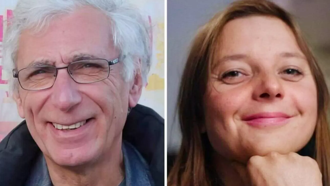 Jacques Paris and Cécile Kohler © X