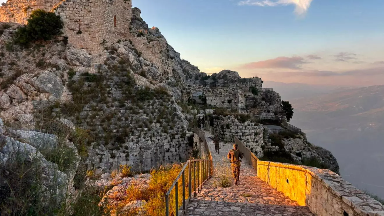 Israeli soldiers operate at Beaufort Ridge in southern Lebanon, in this handout image released on May 31, 2026 © IDF 