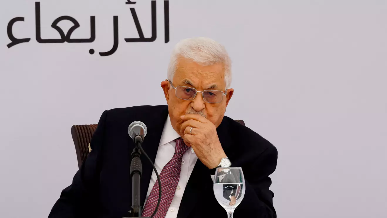 Palestinian President Mahmoud Abbas, Reuters/Mohammed Torokman