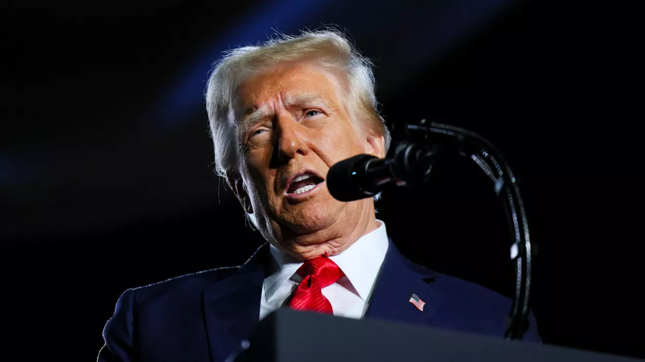 U.S. President Donald Trump speaks at an event about the economy at the Circa Resort and Casino in Las Vegas, Nevada, U.S., January 25, 2025. Reuters/Leah Millis