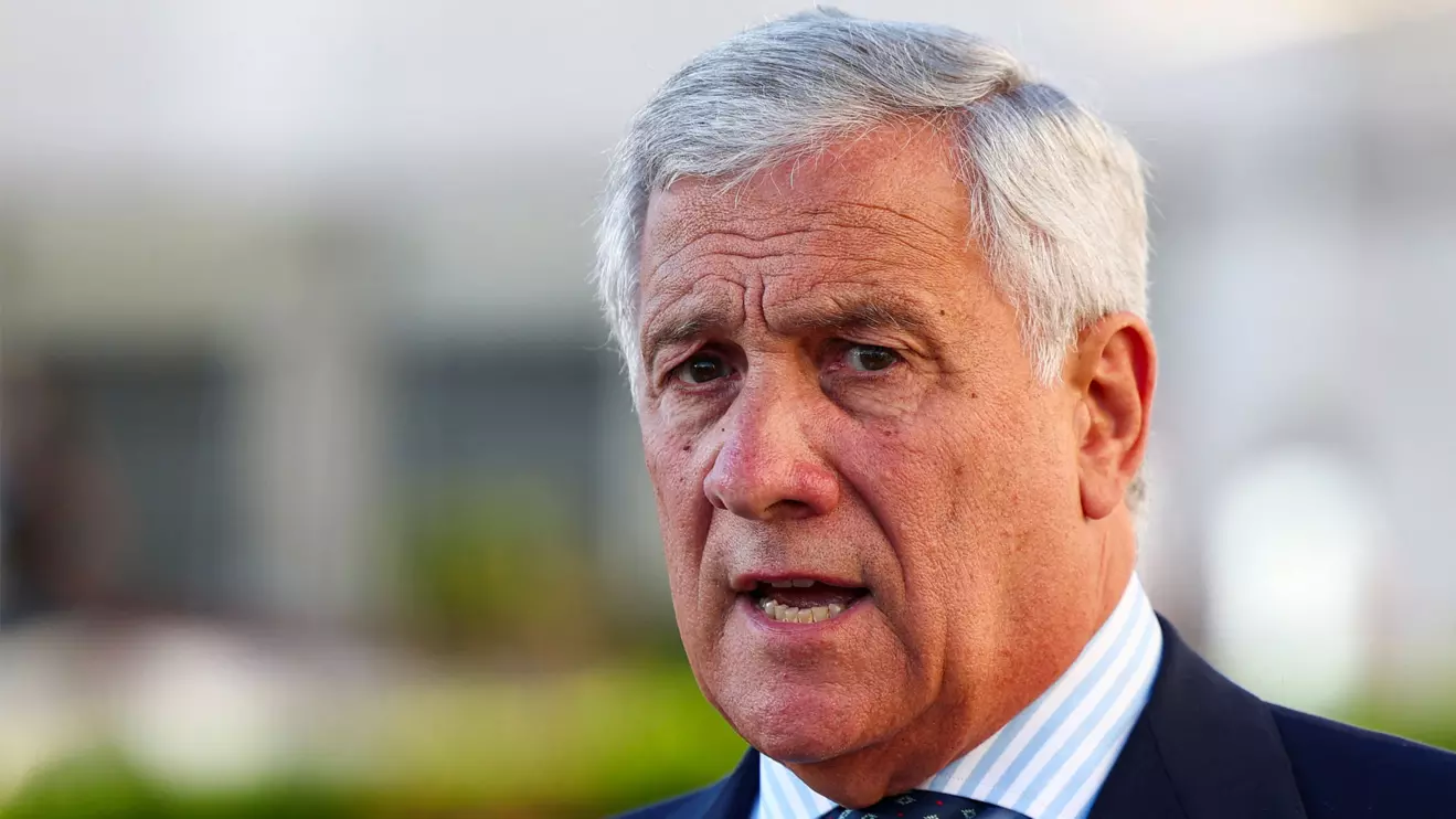 Italian Minister of Foreign Affairs Antonio Tajani, Reuters/Guglielmo Mangiapane