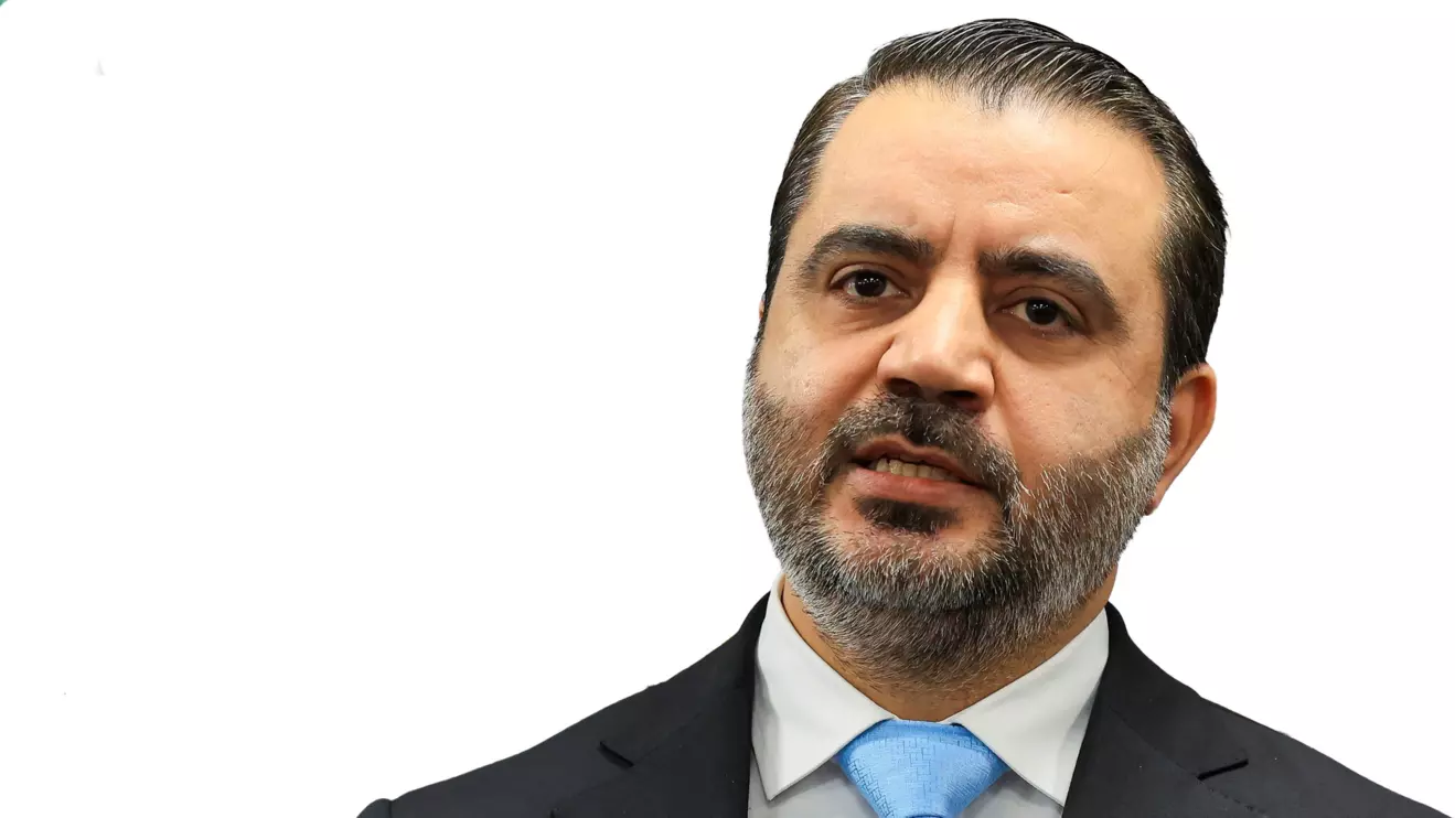 Syrian Foreign Minister Asaad Al-Shibani, Reuters/Mohamed Azakir