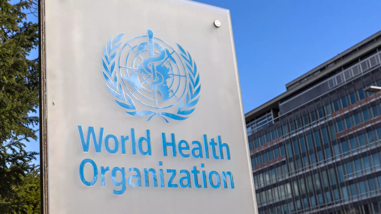The World Health Organisation (WHO) logo is seen near its headquarters in Geneva, Reuters/Denis Balibouse