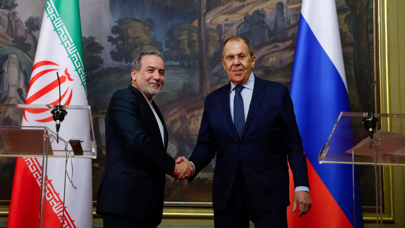 Russia's Foreign Minister Sergei Lavrov and Iran's Foreign Minister Abbas Araqchi, Tatyana Makeyeva/Reuters/File Photo