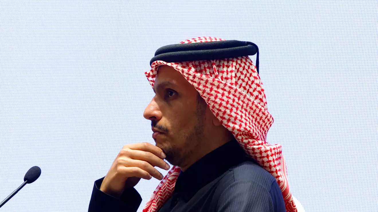 Qatar's Prime Minister and Foreign Minister Sheikh Mohammed bin Abdulrahman Al Thani , Reuters/Evelyn Hockstein