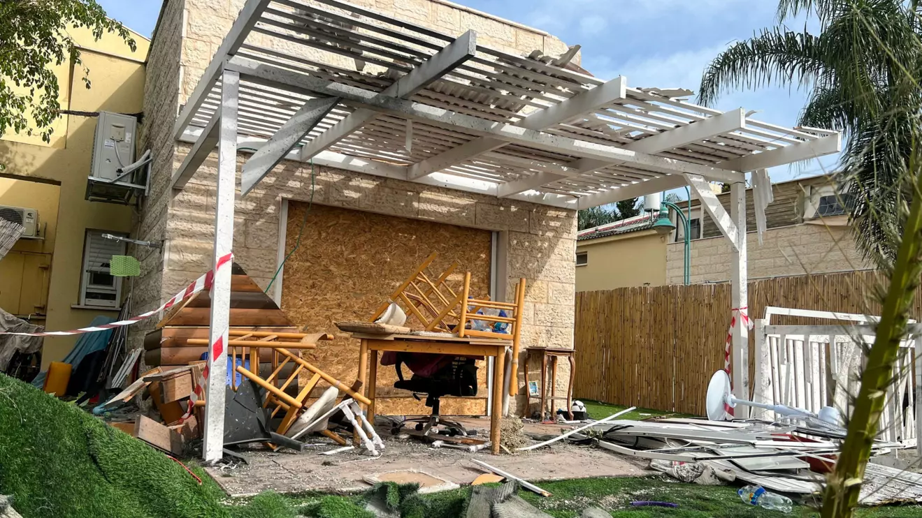 A view of a house damaged by a rocket following a rocket strike on Israel, amid ongoing cross-border hostilities between Hezbollah and Israeli forces, in Shlomi, northern Israel March 29, 2024. Reuters/Avi Ohayon