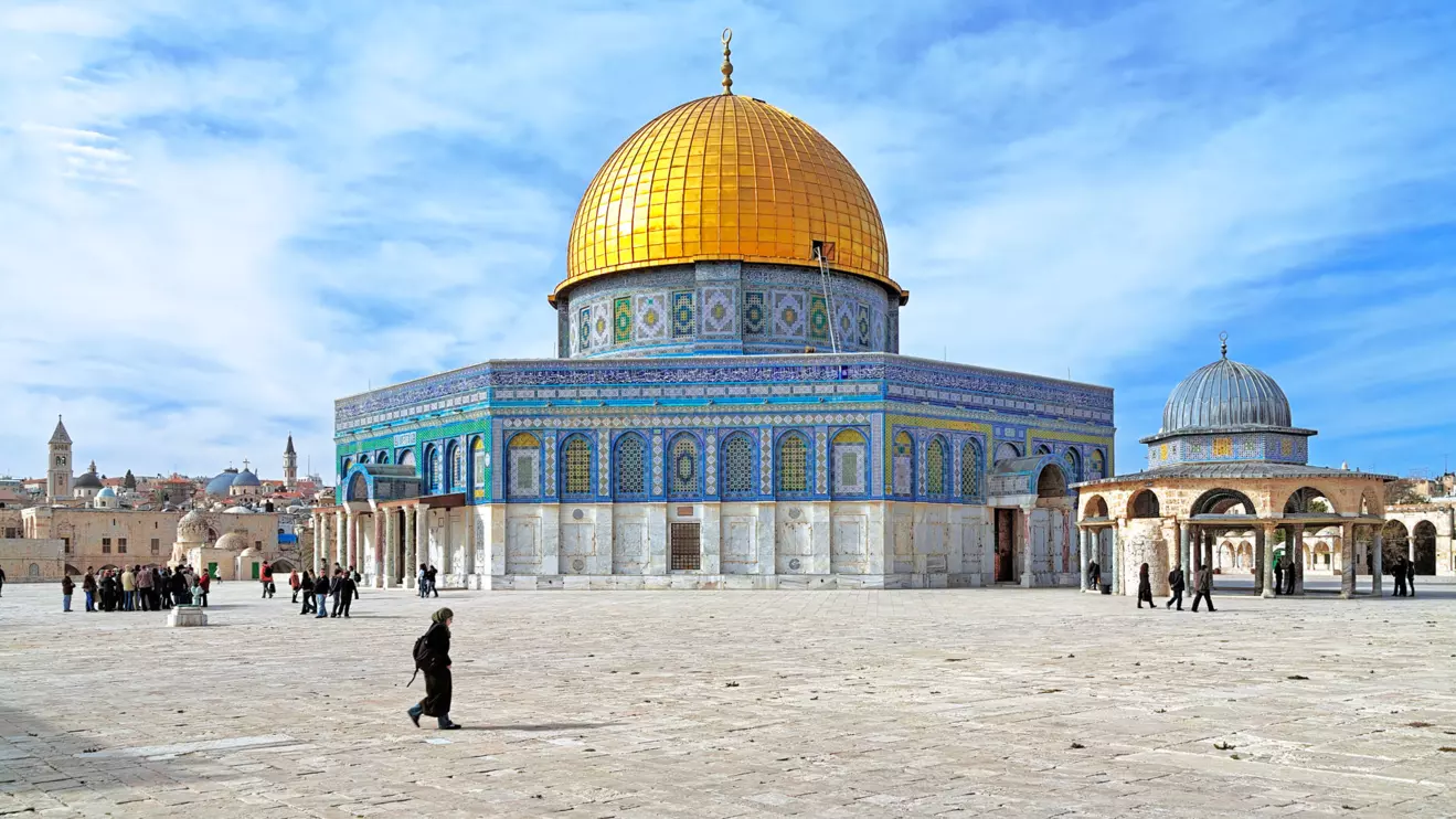 Dome of the Rock and Dome of the Chain on the Temple Mount in Jerusalem © Mena Today
