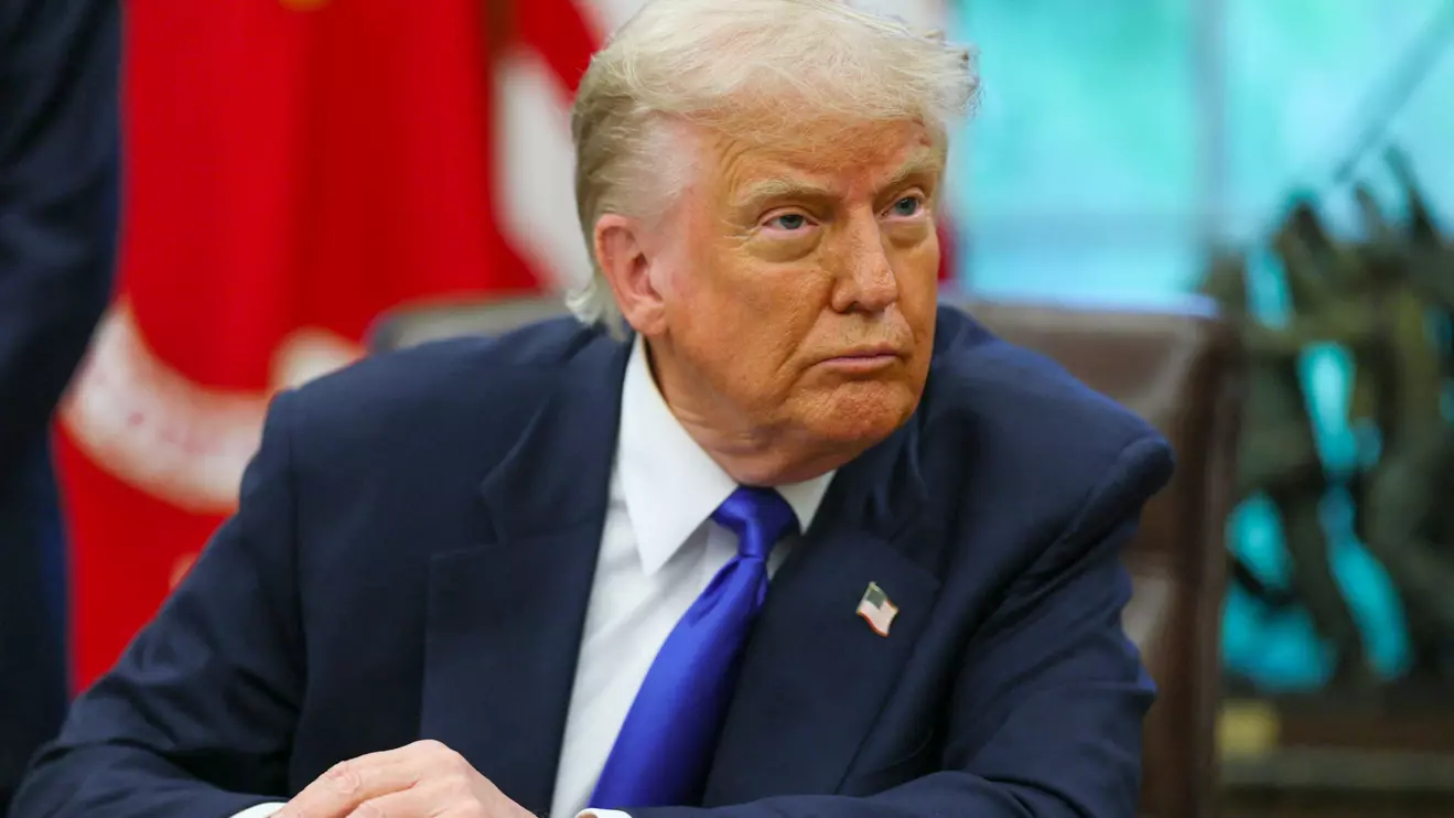 U.S. President Donald Trump looks on as he signs executive orders and proclamations in the Oval Office at the White House, in Washington, D.C., U.S., May 5, 2025. Reuters/Leah Millis