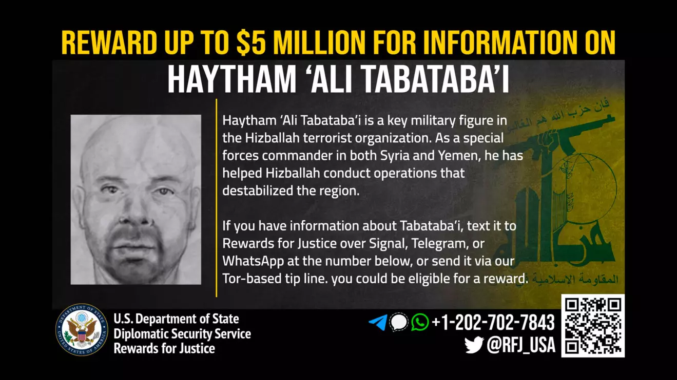 Tabatabai had been deeply involved in planning a series of attacks against Israel in recent months