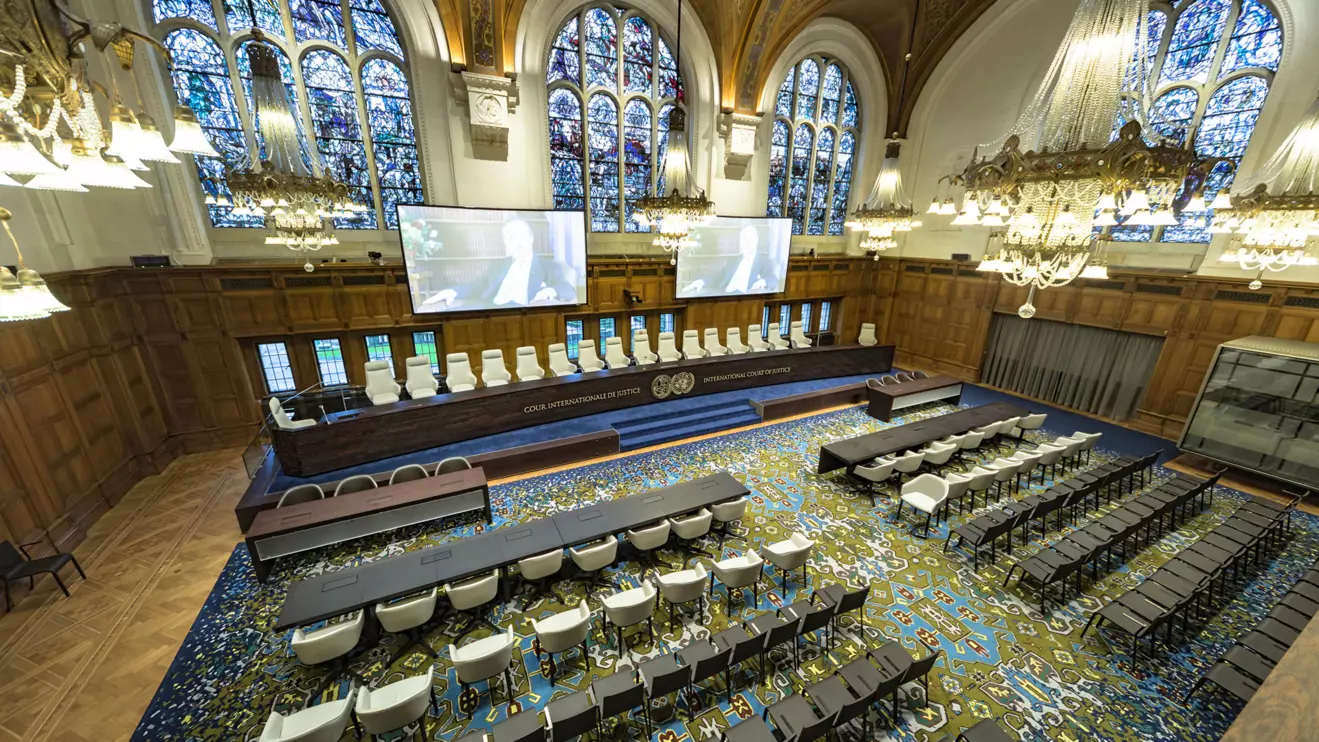The International Court of Justice, principal judicial organ of the United Nations located at The Hague © Mena Today 