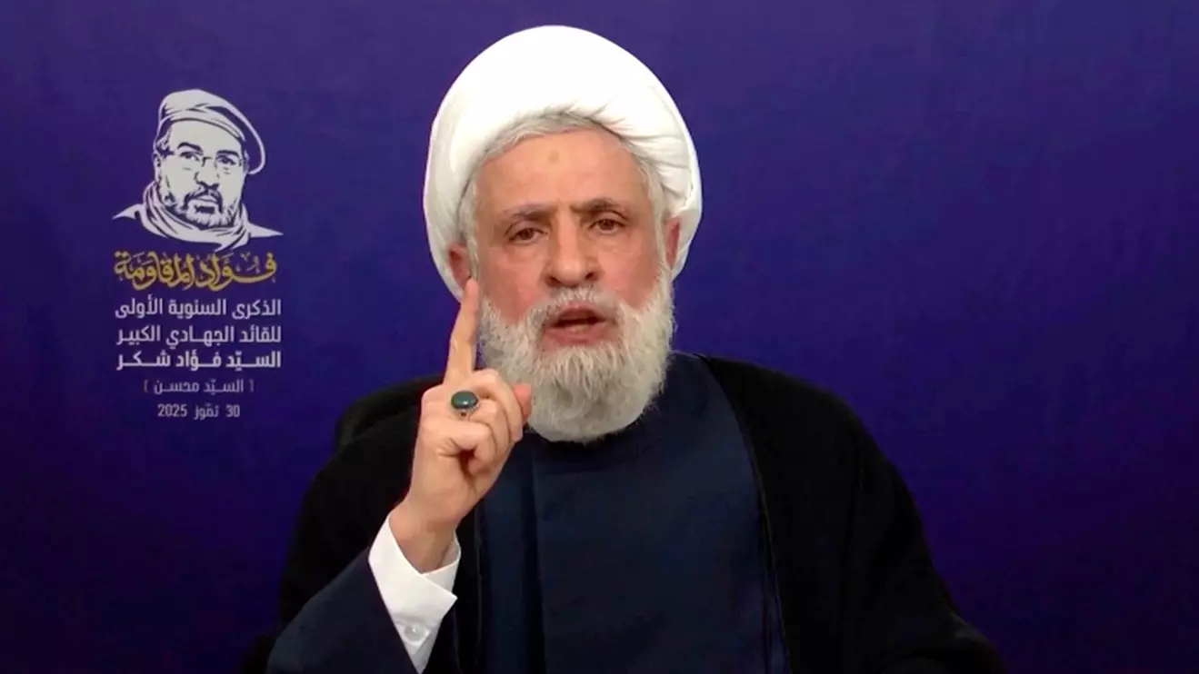 Lebanon’s Hezbollah Chief Naim Qassem, Al Manar TV