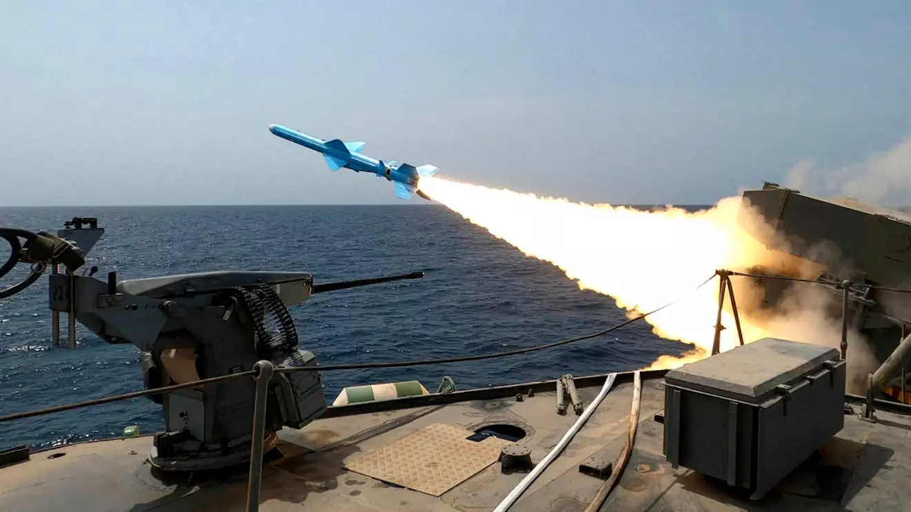 An Iranian missile is launched during a military exercise in an undisclosed location in Iran, August 20, 2025. Iranian Army/WANA (West Asia News Agency)/Handout via Reuters