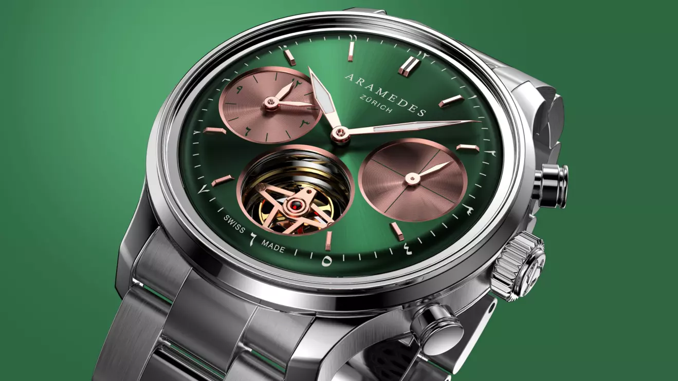 Aramedes has successfully merged the artistry of Swiss horology with the spiritual needs of the Muslim community