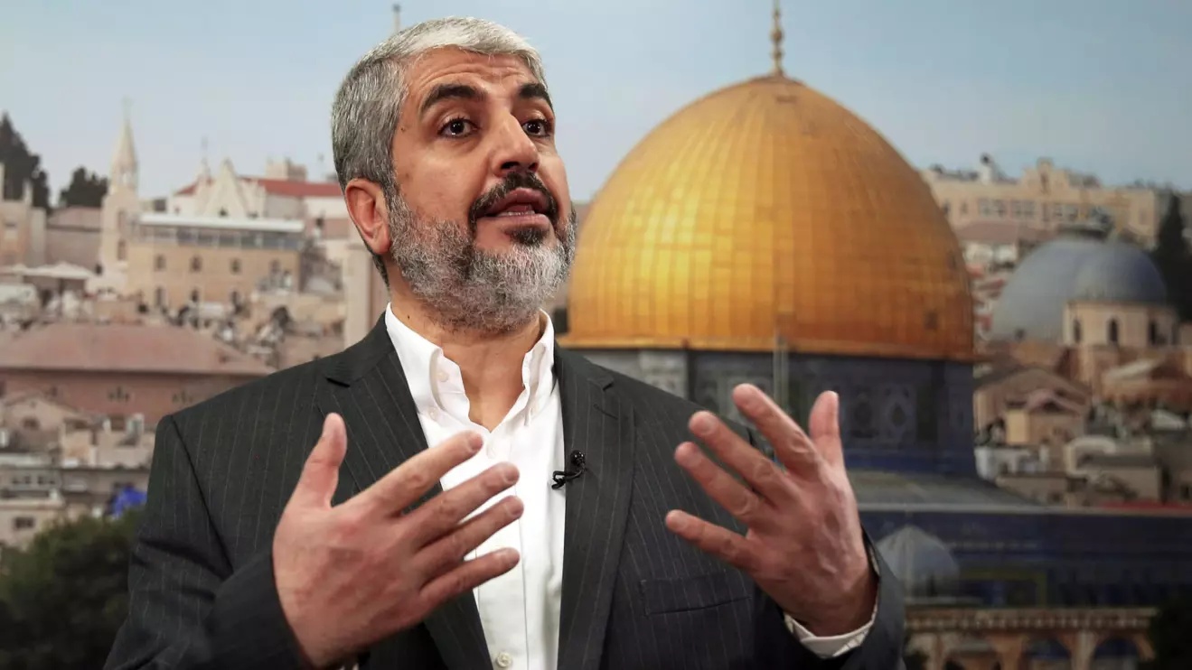 Hamas leader Khaled, Reuters/Fadi Al-Assaad