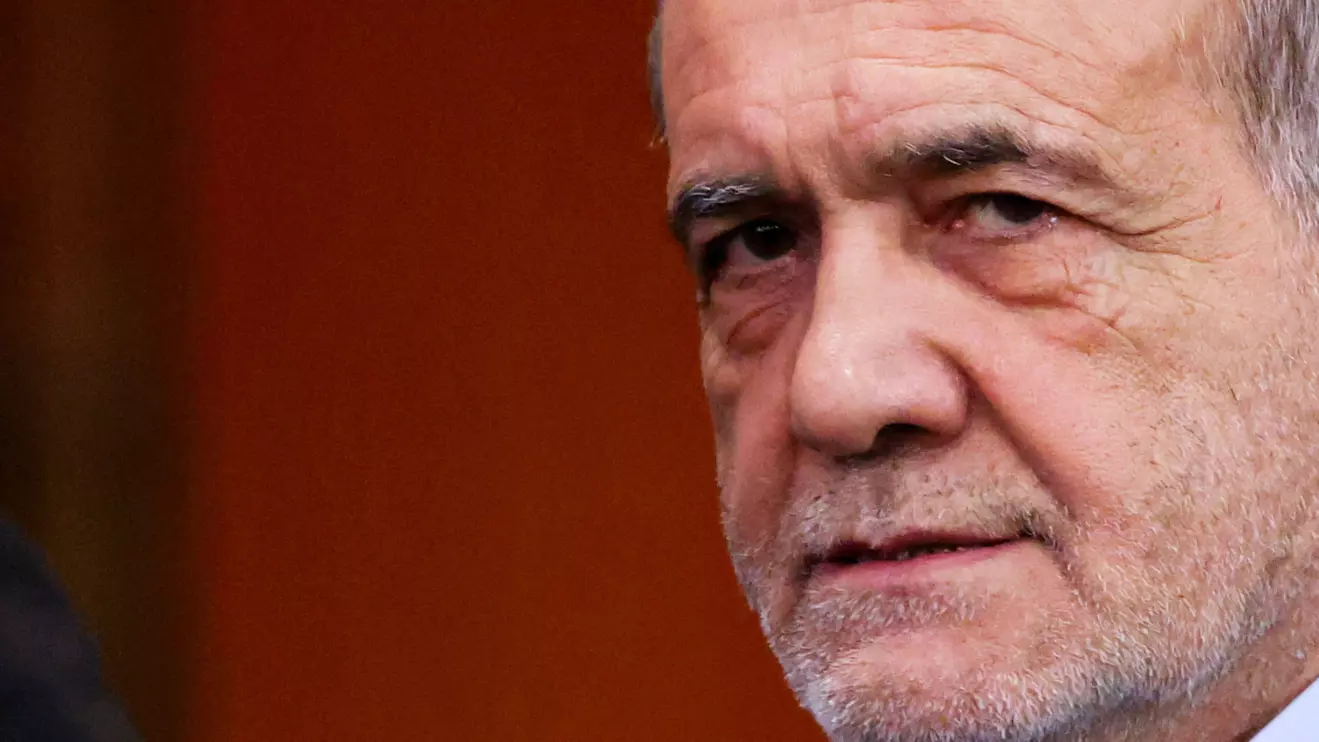 Iran's President Masoud Pezeshkian, Reuters/Caitlin Ochs
