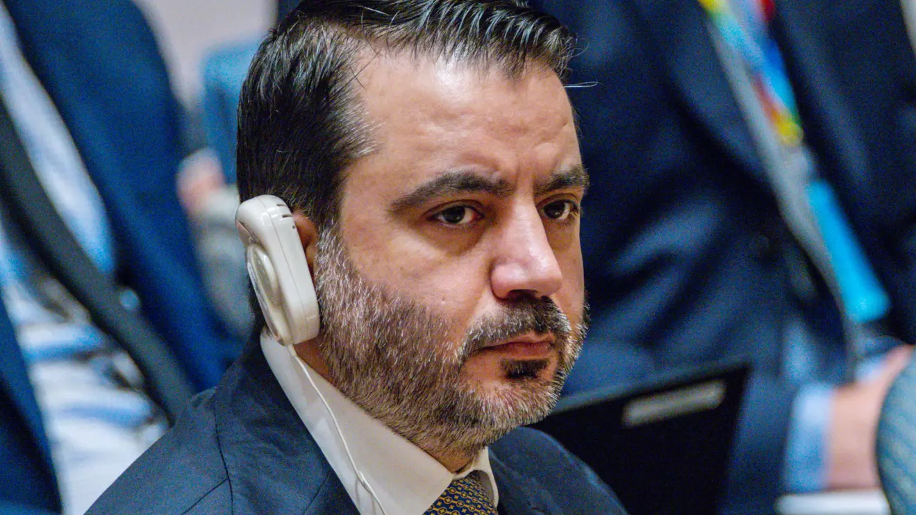 Syrian Foreign Minister Asaad Hassan al-Shibani, Reuters