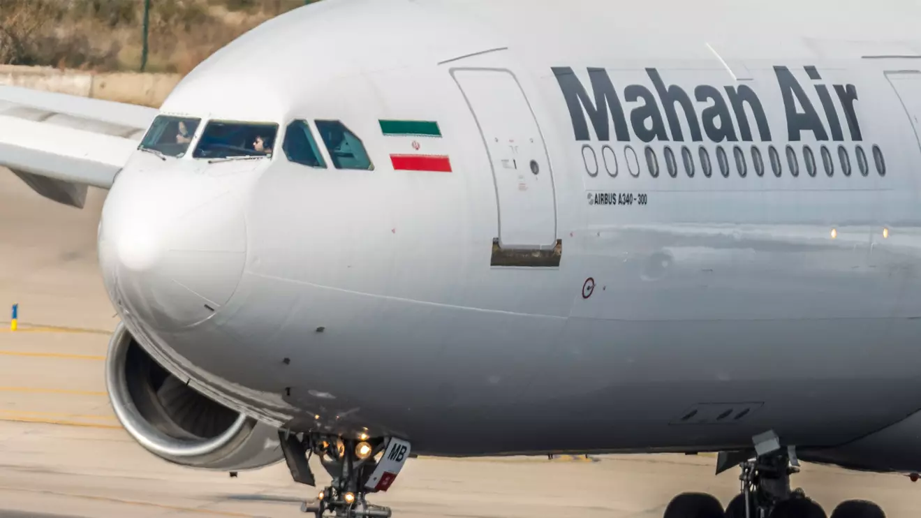 Airbus A340-300 Mahan Airlines © Mena Today 
