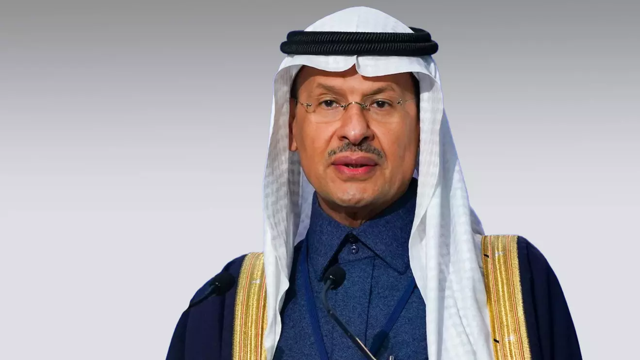 Saudi Energy Minister Prince Abdulaziz bin Salman Al Saud