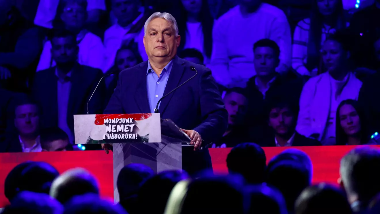 Hungarian Prime Minister Viktor Orban attends a campaign rally in Debrecen, Hungary, March 7, 2026. Reuters/Bernadett Szabo