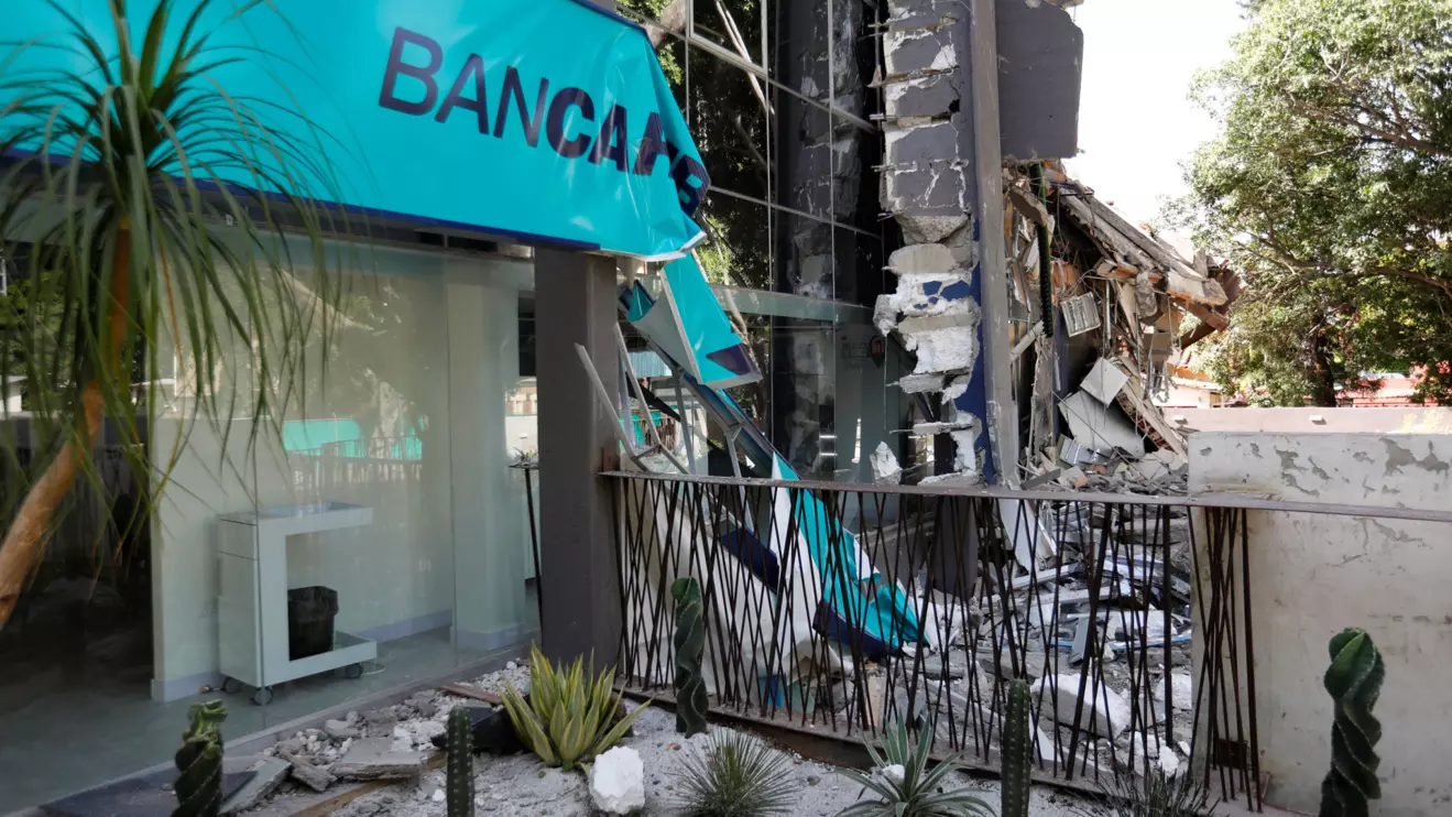 A view of the remains of a building damaged by earthquakes that hit the country, in Caracas, Venezuela, June 25, 2026. Reuters/Fausto Torrealba