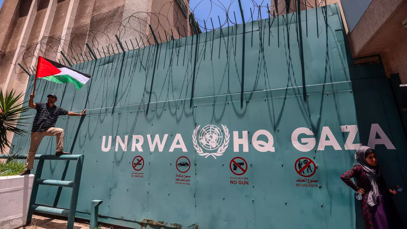 UNRWA offices in Gaza City © Mena Today 