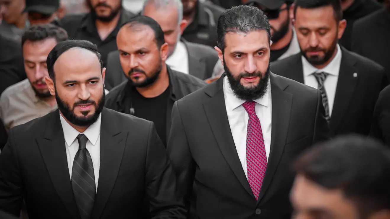 Ahmad al-Sharaa, an Islamist in a suit and tie © Mena Today 