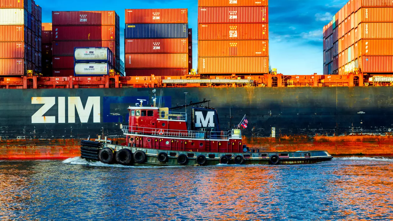 At the end of November ZIM rerouted the Europe container ship, which can carry up to 5,600 containers © Mena Today 