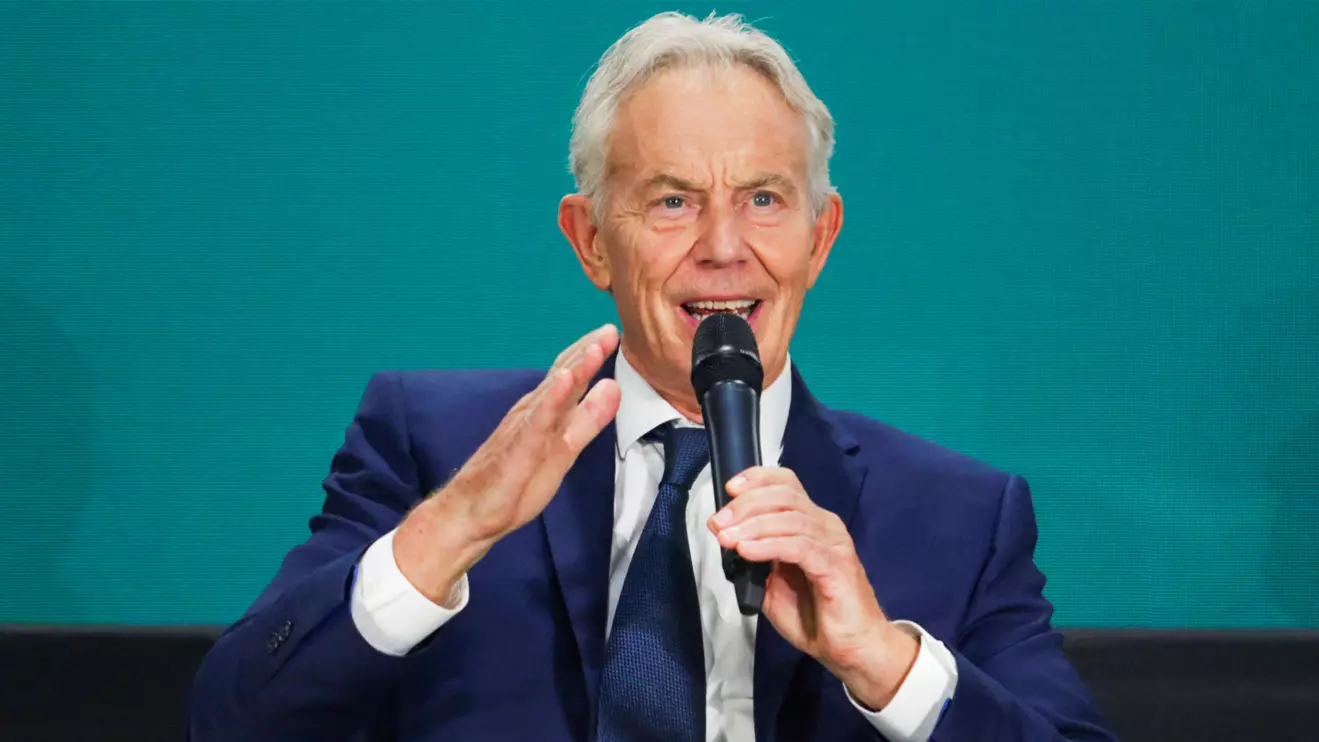 Former British Prime Minister Tony Blair, Reuters/Johannes P. Christo