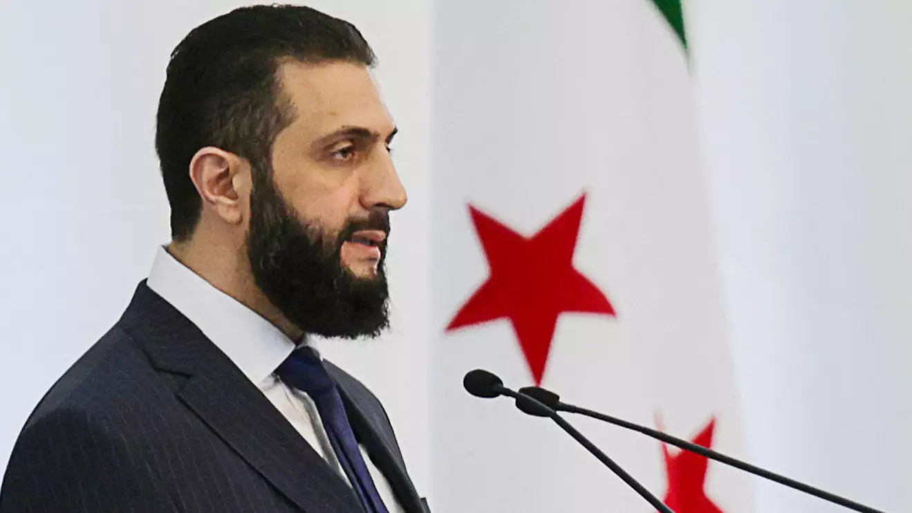 Syria's interim President Ahmed al-Sharaa, Reuters/Khalil Ashawi