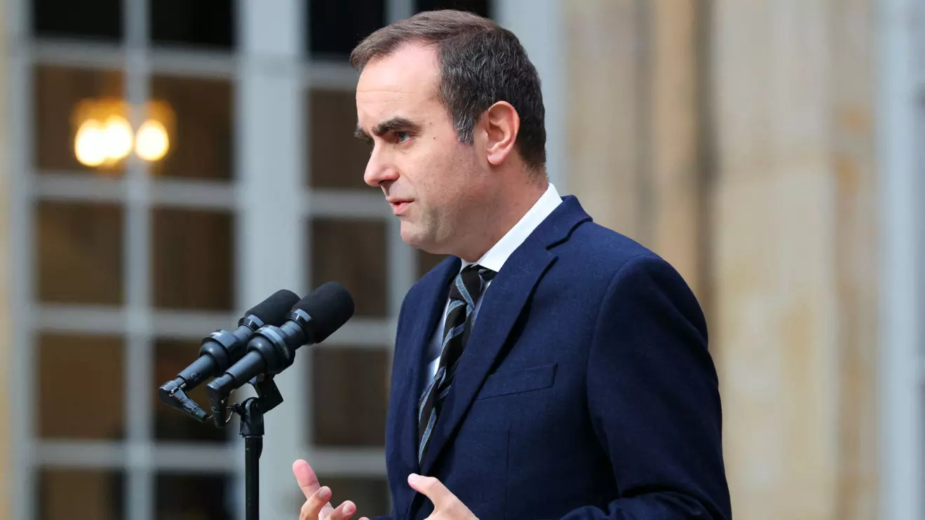 French Prime Minister Sebastien Lecornu delivers a statement at Hotel Matignon in Paris, on October 3, 2025, before a round of consultations with political parties ahead of the announcement of the new government. Alain Jocard/Reuters
