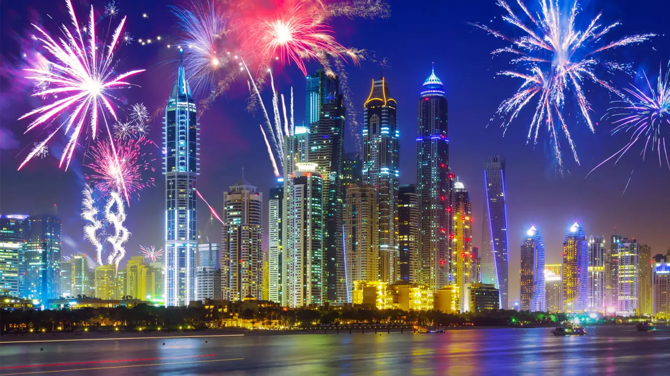 Dubai’s skyline will be illuminated by over 48 fireworks displays across 40 locations © Mena Today 