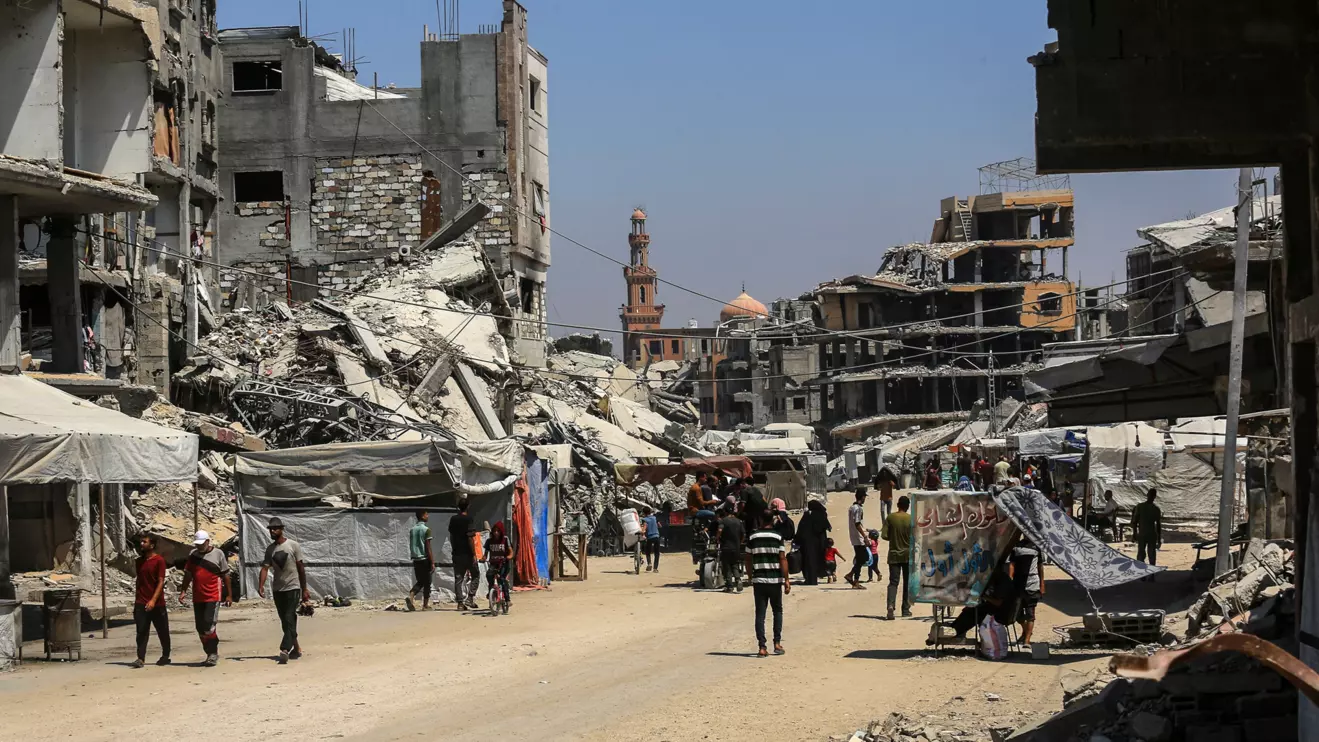 An international stabilisation force is supposed to ensure security and peace inside Gaza © Mena Today 