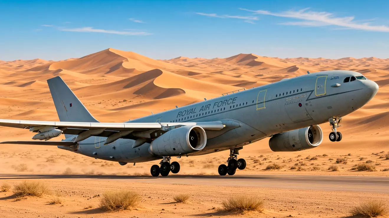 The use of the Voyager tanker aircraft is expected to begin within days © RAF