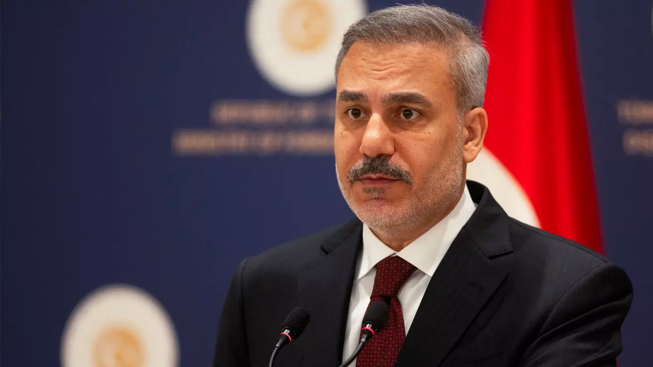 Turkish Foreign Minister Hakan Fidan, Reuters/Umit Bektas