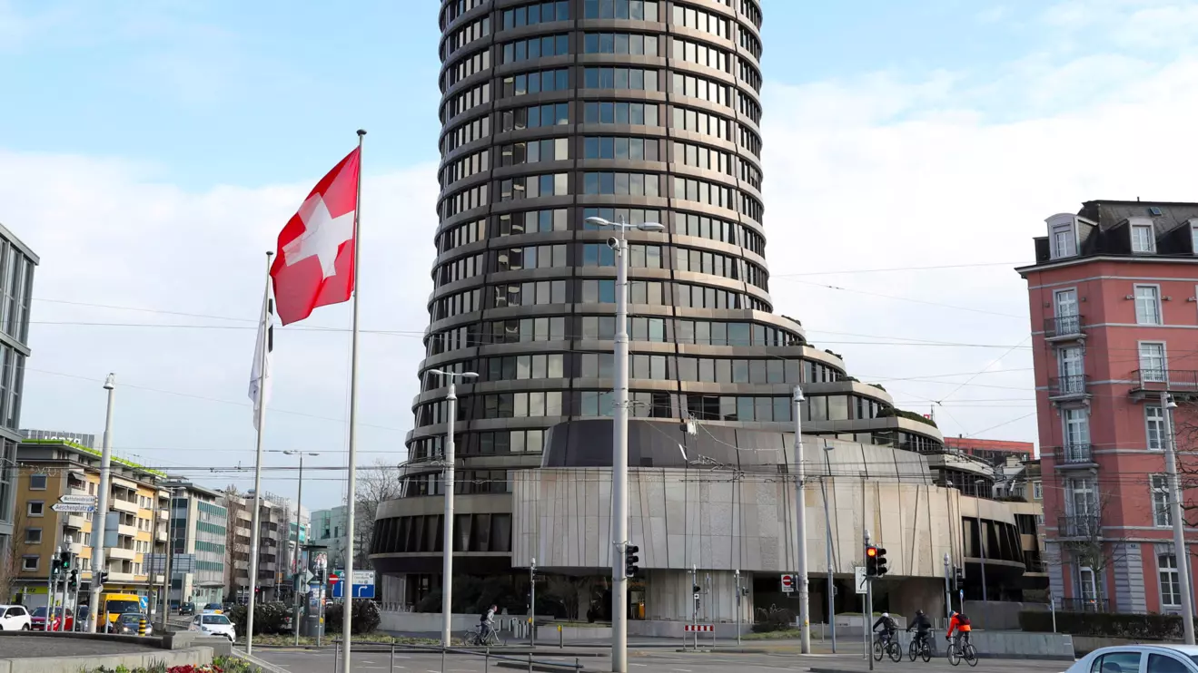 The tower of the headquarters of the Bank for International Settlements (BIS) in Basel, Switzerland, Reuters/Arnd Wiegmann