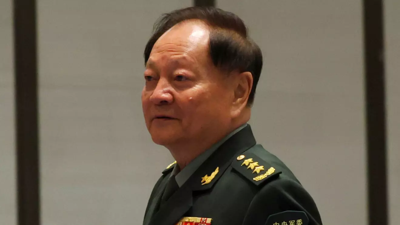 Chinese Central Military Commission (CMC) Vice Chairman Zhang Youxia arrives for a group photo session before the opening ceremony of the Western Pacific Naval Symposium in Qingdao, Shandong province, China April 22, 2024. Reuters/Florence Lo
