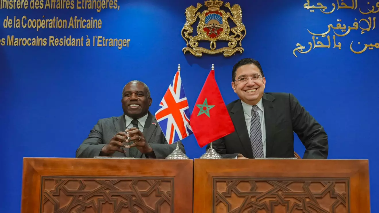 David Lammy and Nasser Bourita, the Moroccan Minister of Foreign Affairs © X