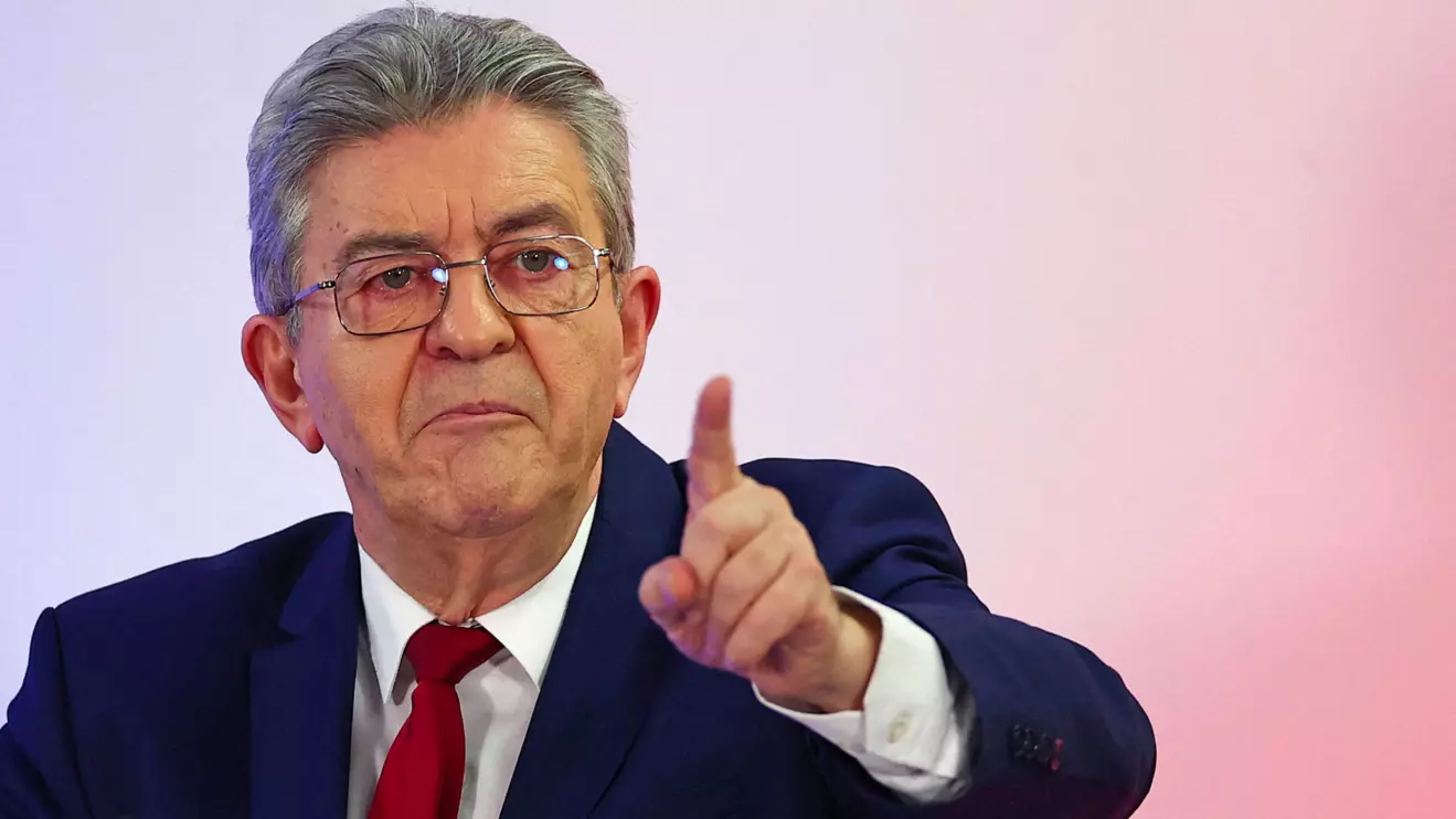Jean-Luc Melenchon, leader of French far-left opposition party La France Insoumise (France Unbowed - LFI). Reuters/Abdul Saboor