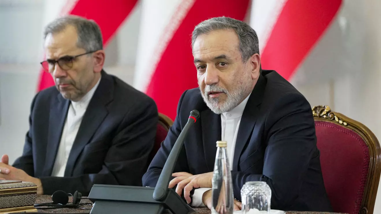 Iranian Foreign Minister Abbas Araqchi speaks during a meeting with foreign ambassadors in Tehran, Iran, July 12, 2025. Hamid Forootan/Iranian Foreign Ministry/WANA (West Asia News Agency)/Handout via Reuters