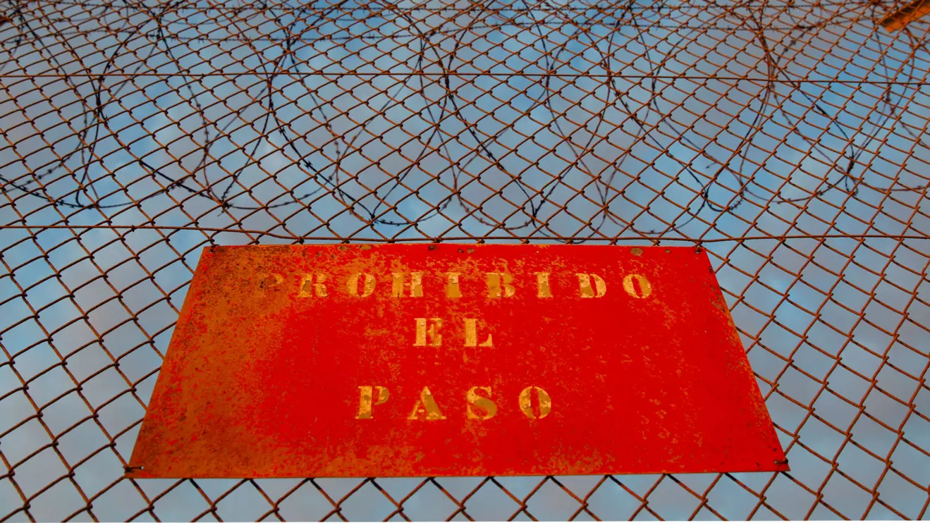 The border fence separating Spain's northern enclave Ceuta and Morocco. Reuters/Juan Medina